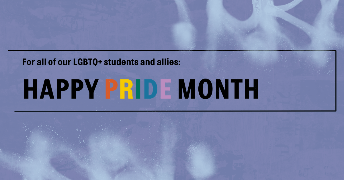 June is Pride month - a time to highlight and learn more about the lived experiences of our LGBTQ+ community.